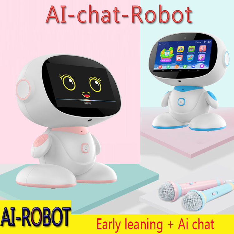 Kids Home Education - หุ่นยนต์ AI สำหรับการศึกษาปฐมวัย A3 สนทนาได้หลายภาษา ร้องเพลง