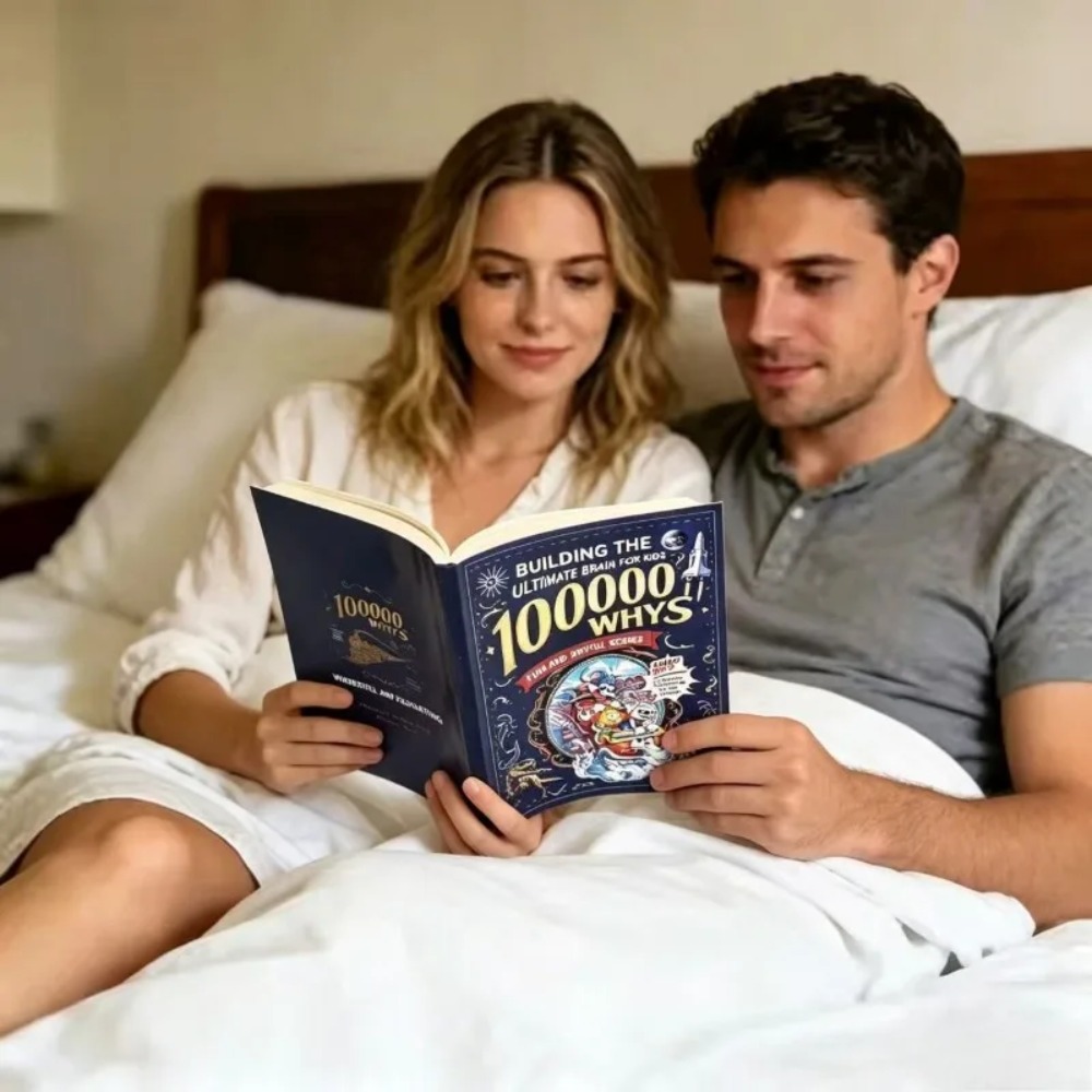 Kids Education Fun - ทำไม 100 ชิ้น: สร้างสมองอัจฉริยะขั้นสูงสุดสำหรับเด็ก ฉบับภาษาอังกฤษ หนังสือการ์ตูนวิทยาศาสตร์แสนสนุก