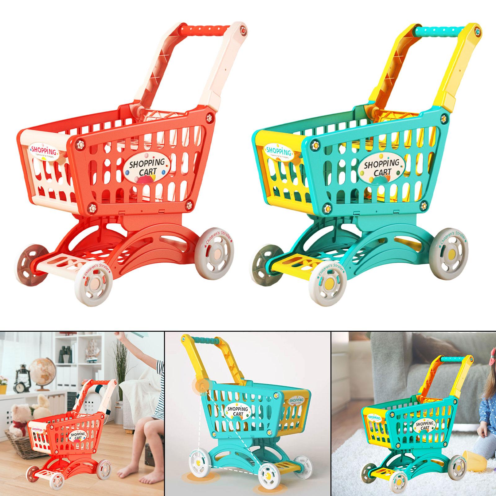 Kids Education Shows - ของเล่นรถเข็นซูเปอร์มาร์เก็ตสำหรับเด็ก, ของเล่นเสริมพัฒนาการ, ของขวัญวาเลนไทน์สำหรับเด็ก, ของเล่นจำลองสำหรับจัดเก็บบนโต๊ะ
