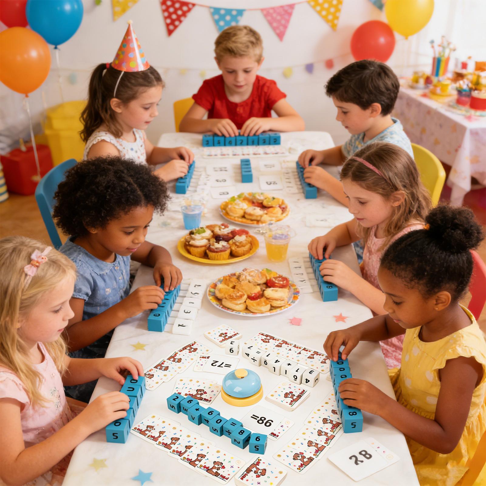 Math Manipulative Set - บล็อกตัวเลขไม้ ปริศนาของเล่นเสริมพัฒนาการแบบมอนเตสซอรี่ ของเล่นเด็กเรียนรู้คณิตศาสตร์ ชุดบล็อกเสริมทักษะ ของเล่นเสริมพัฒนาการเด็กเล็ก