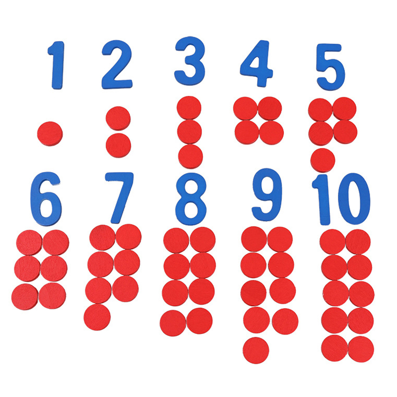 เด็ก Montessori การ์ดความรู้คว - Math Manipulative Set บทวิจารณ์และราคา
