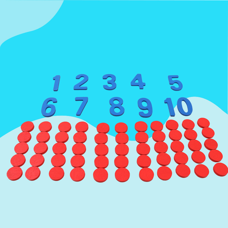 เด็ก Montessori การ์ดความรู้คว - Math Manipulative Set บทวิจารณ์และราคา
