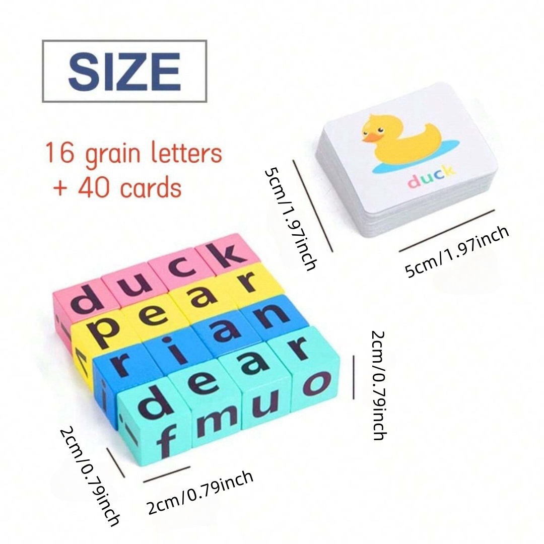เกมกระดานสะกดคำตัวอักษรสำหรับเ - English Kids Education บทวิจารณ์และราคา