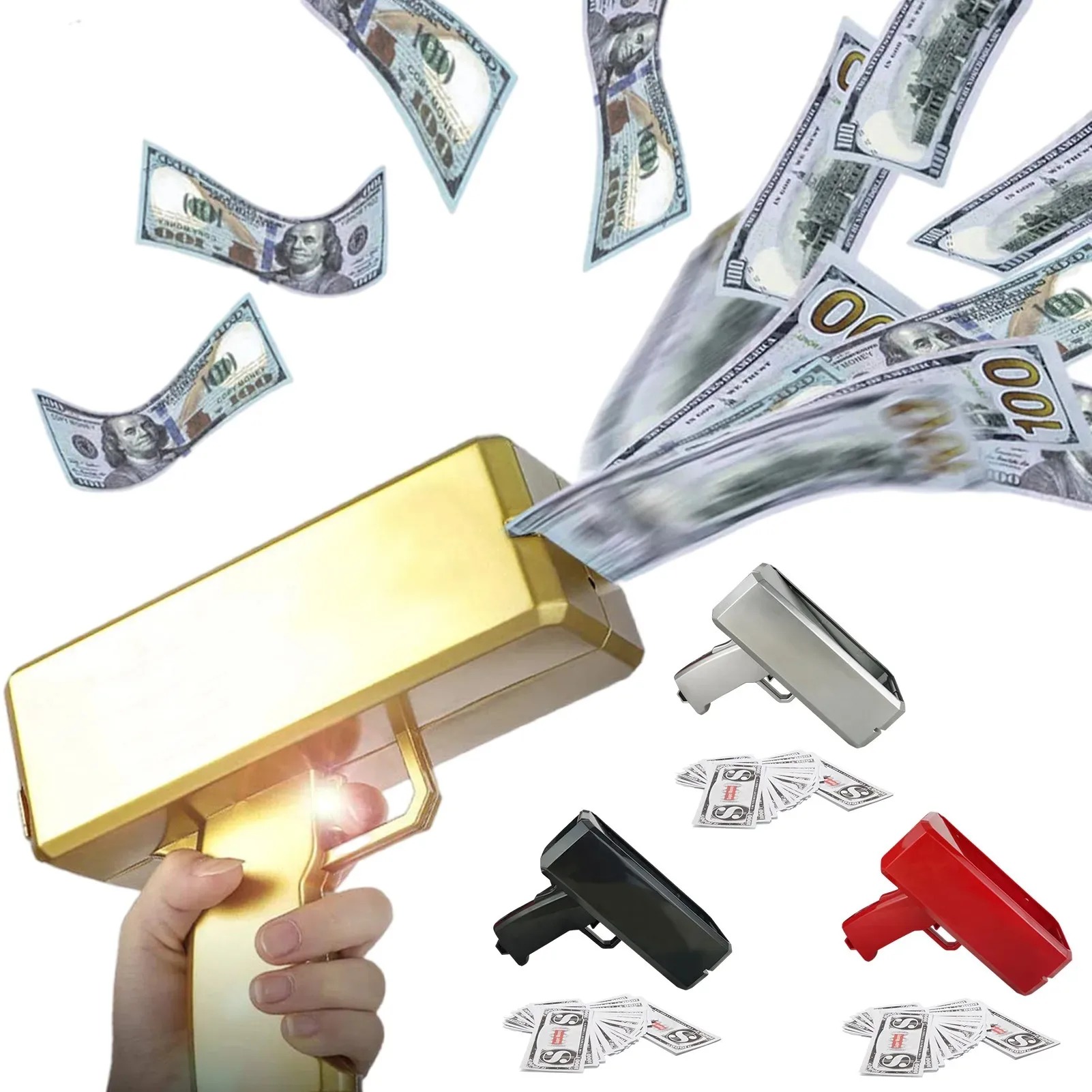 ยิงเงินปืนของเล่นตลกเกมธนบัตรย - Kids Education Money บทวิจารณ์และราคา