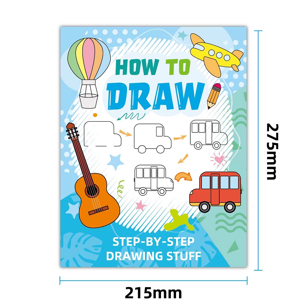 วิธีการวาดสมุดสเก็ตช์ภาพการ์ตู - Kids Education Fun บทวิจารณ์และราคา