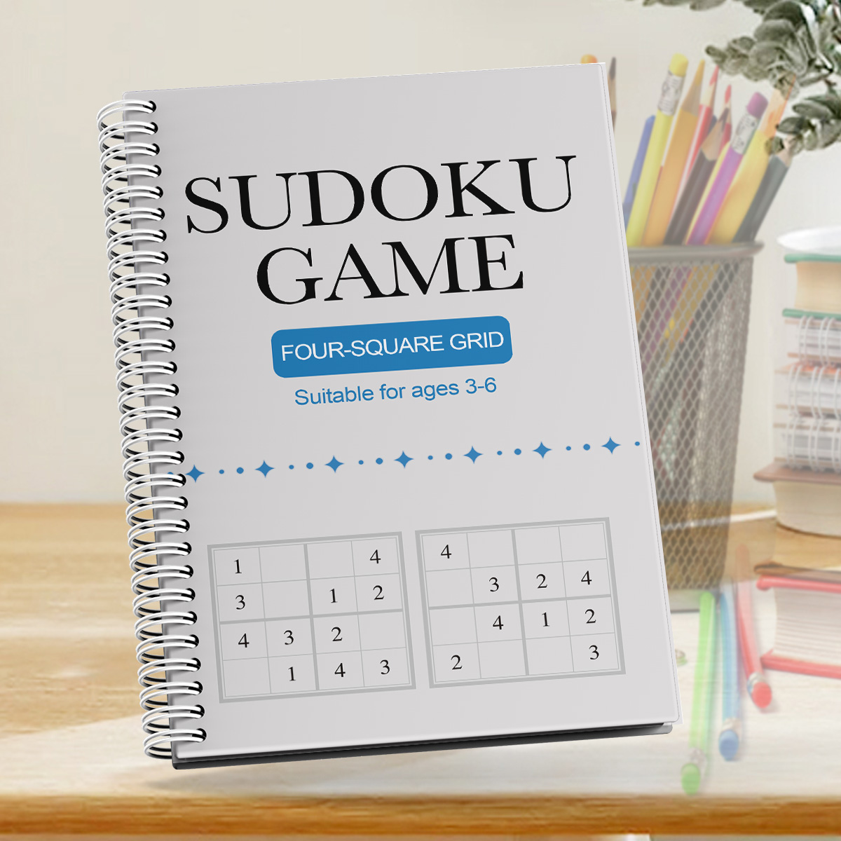 หนังสือปริศนา Sudoku สําหรับเด - Kids Education Fun บทวิจารณ์และราคา