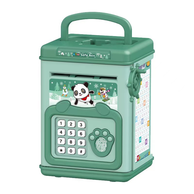 กล่องเงินลายนิ้วมือ Piggy Bank - Kids Education Money บทวิจารณ์และราคา
