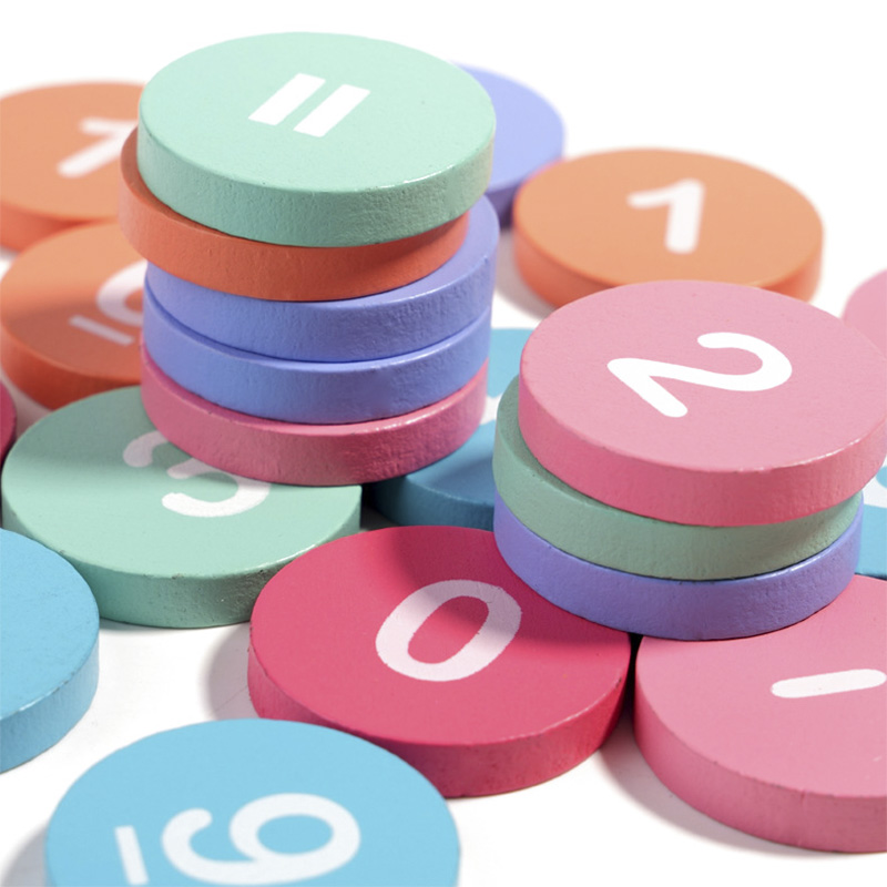 เด็กไม้จํานวน BOARD Cognitive  - Math Manipulative Set บทวิจารณ์และราคา
