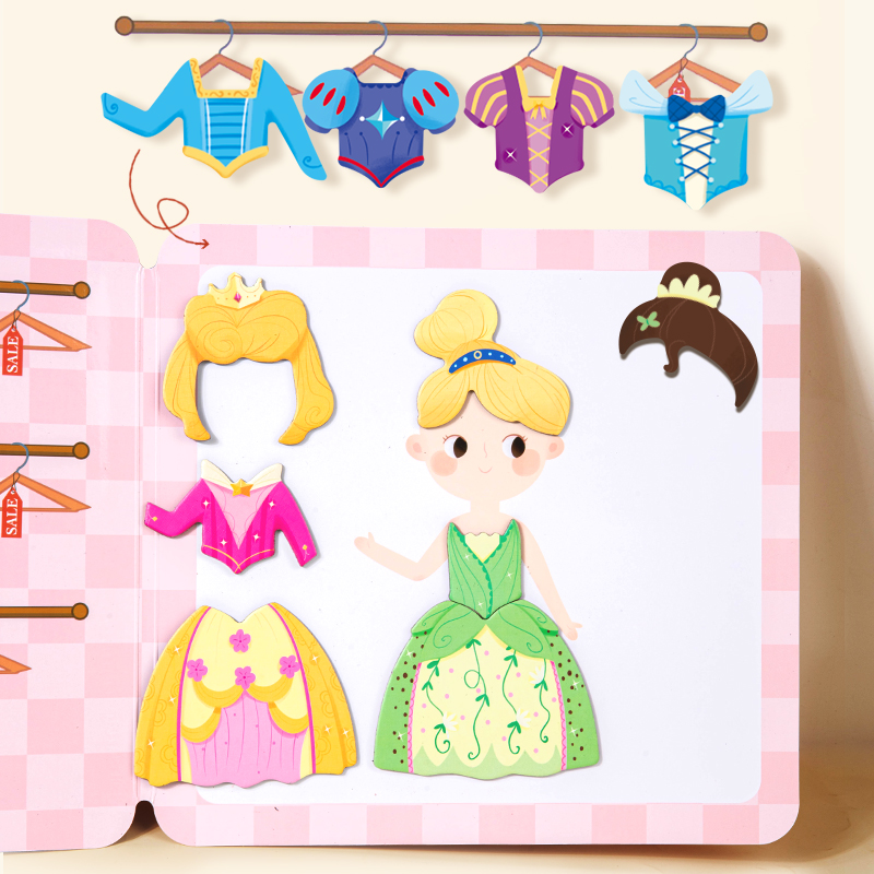 เด็ก Magnetic Quiet Book ของเล - Kids Education Books บทวิจารณ์และราคา