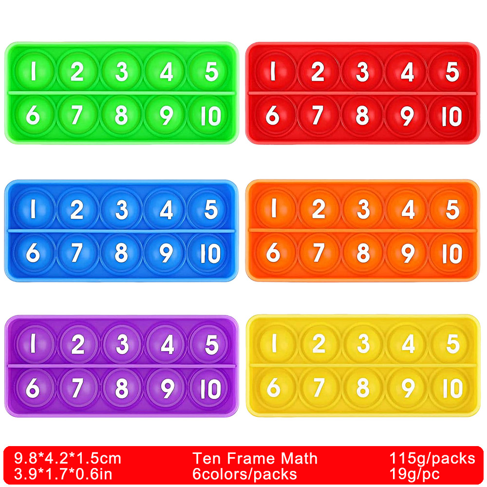สิบเฟรมเกมคณิตศาสตร์ของเล่นสํา - Math Manipulative Set บทวิจารณ์และราคา