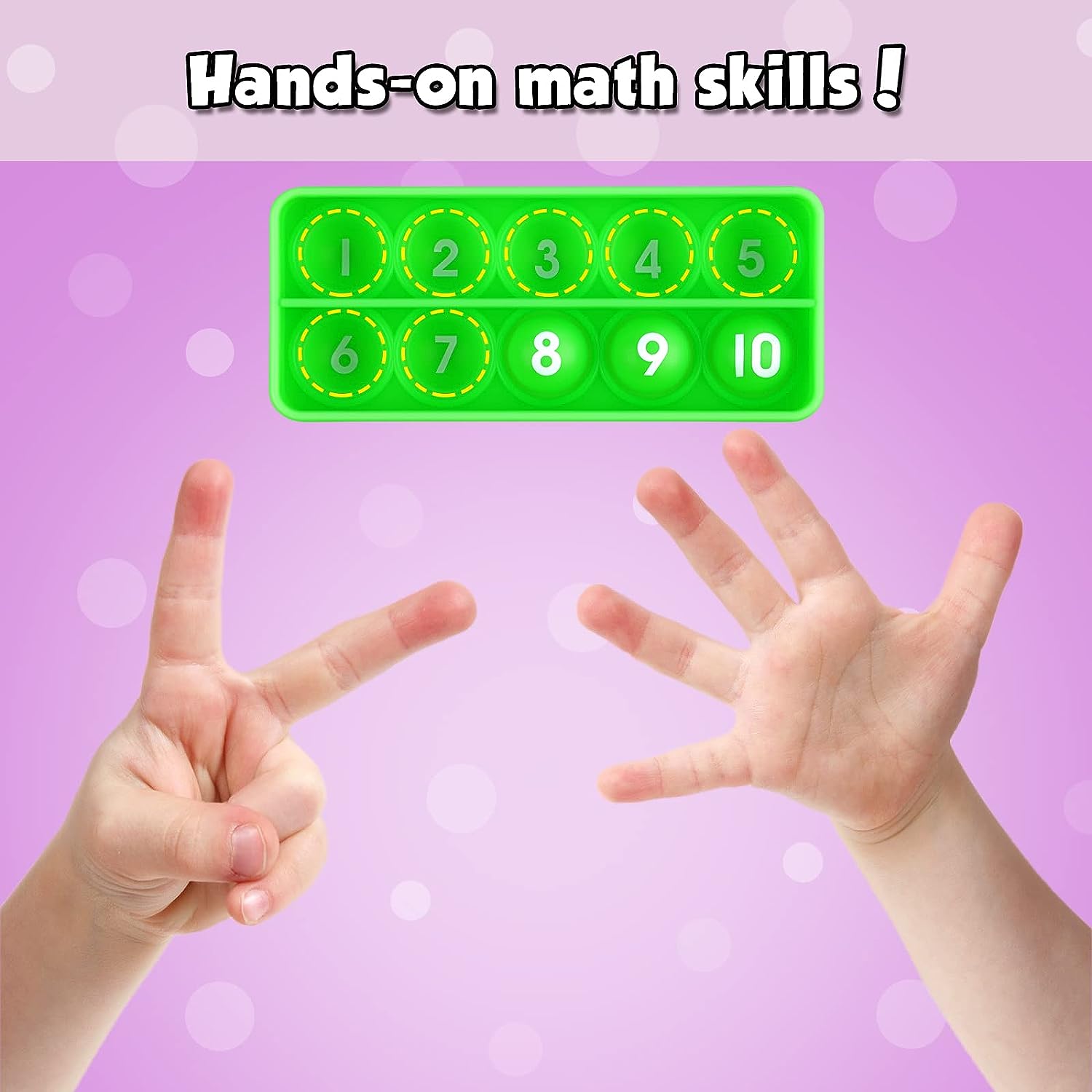 สิบเฟรมเกมคณิตศาสตร์ของเล่นสํา - Math Manipulative Set บทวิจารณ์และราคา