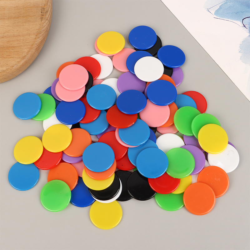 ชุดชิปนับจำนวน 100 ชิ้น ขนาด 2 - Math Manipulative Set บทวิจารณ์และราคา