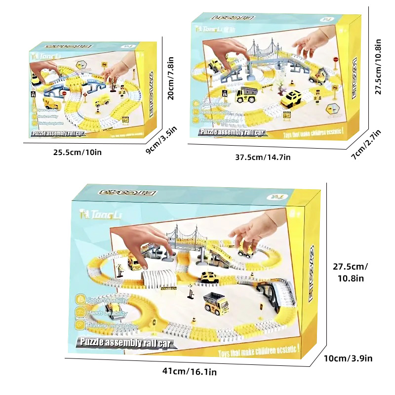 ของเล่นเด็ก รถรางไฟฟ้า DIY ชุด - Kids No Education บทวิจารณ์และราคา