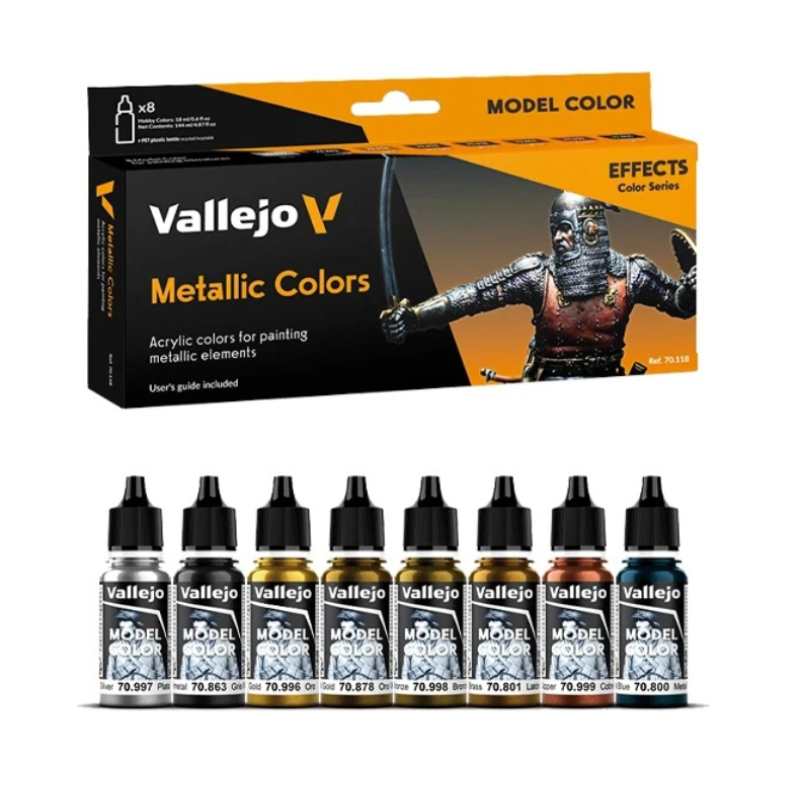 วาลเลโฮ 70118 สีเมทัลลิก ชุดสี - Tamiya Model Paint Set บทวิจารณ์และราคา