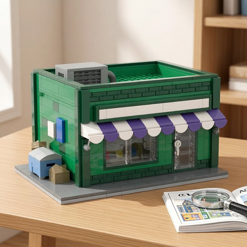 ตัวต่อ MOC ร้านค้าขนาดเล็กแบบโ - Kids Education And You บทวิจารณ์และราคา