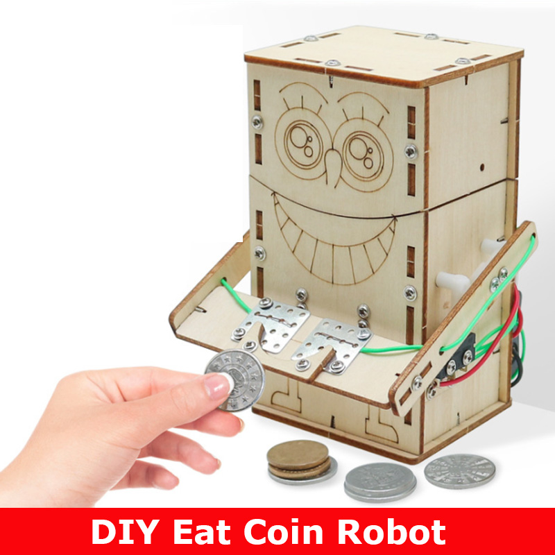 ไม้ไฟฟ้าขับเคลื่อนกินเหรียญหุ่ - Kids Education Money บทวิจารณ์และราคา