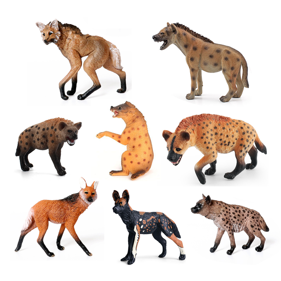 สมจริงพลาสติกสัตว์ป่า Hyena,Ma - Kids Education Shows บทวิจารณ์และราคา