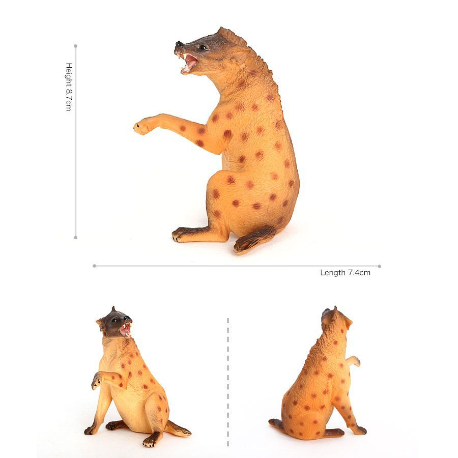 สมจริงพลาสติกสัตว์ป่า Hyena,Ma - Kids Education Shows บทวิจารณ์และราคา