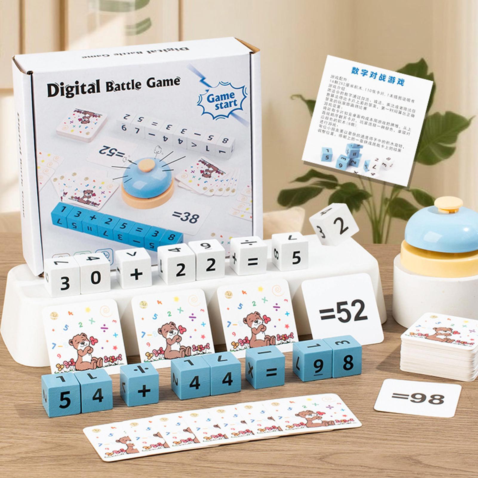 บล็อกตัวเลขไม้ ปริศนาของเล่นเส - Math Manipulative Set บทวิจารณ์และราคา