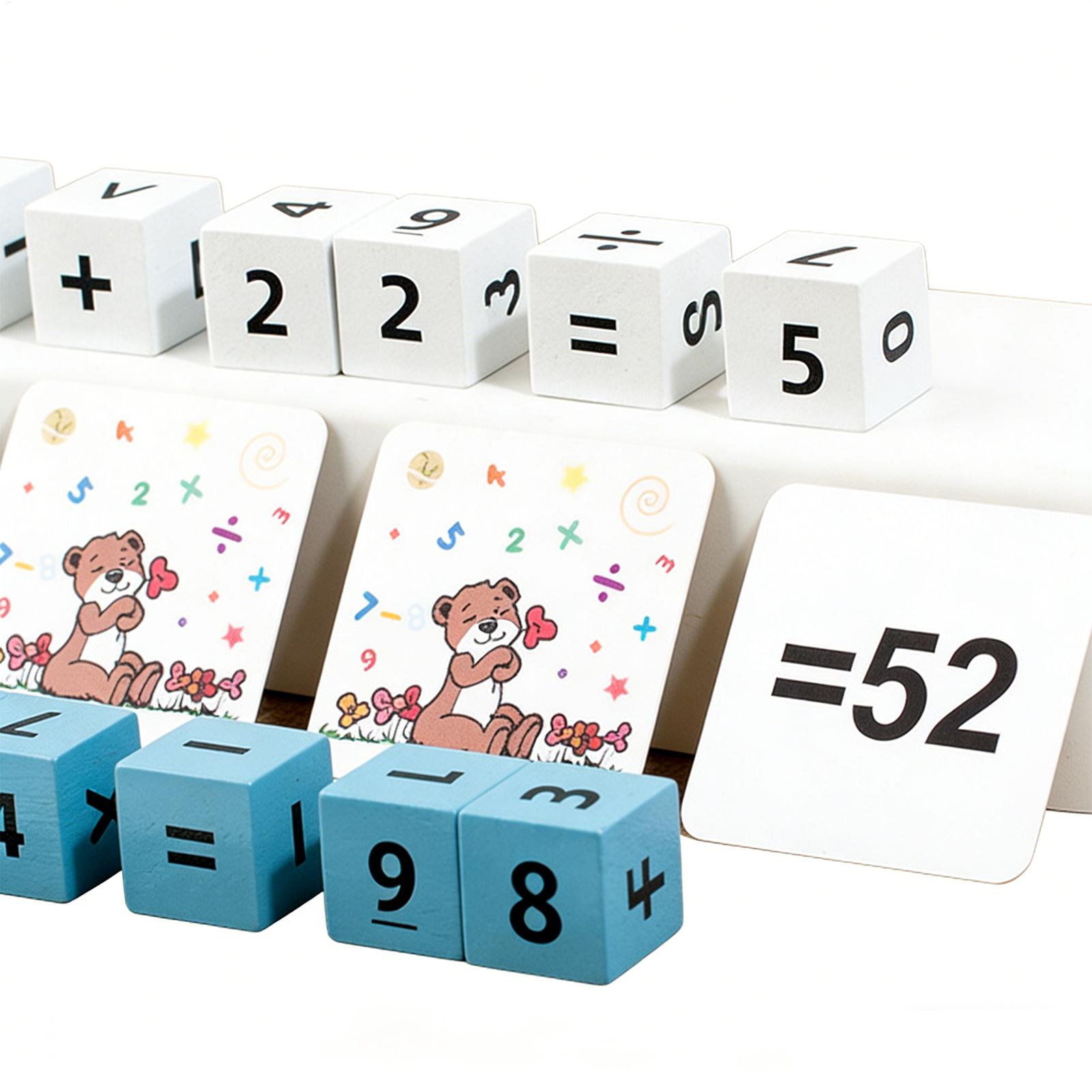 บล็อกตัวเลขไม้ ปริศนาของเล่นเส - Math Manipulative Set บทวิจารณ์และราคา