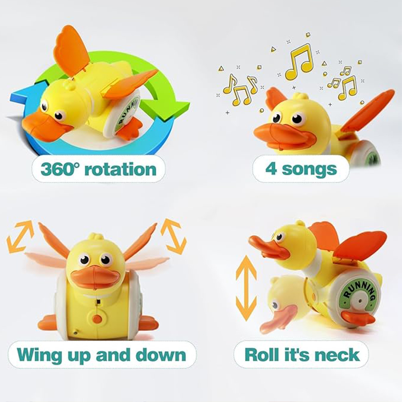 เด็กไฟฟ้าหมุนเป็ดจําลอง Foragi - Kids Education Music บทวิจารณ์และราคา
